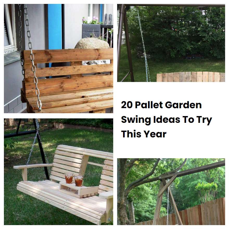 20 Pallet Garden Swing Ideas To Try This Year Sharonsable 3544