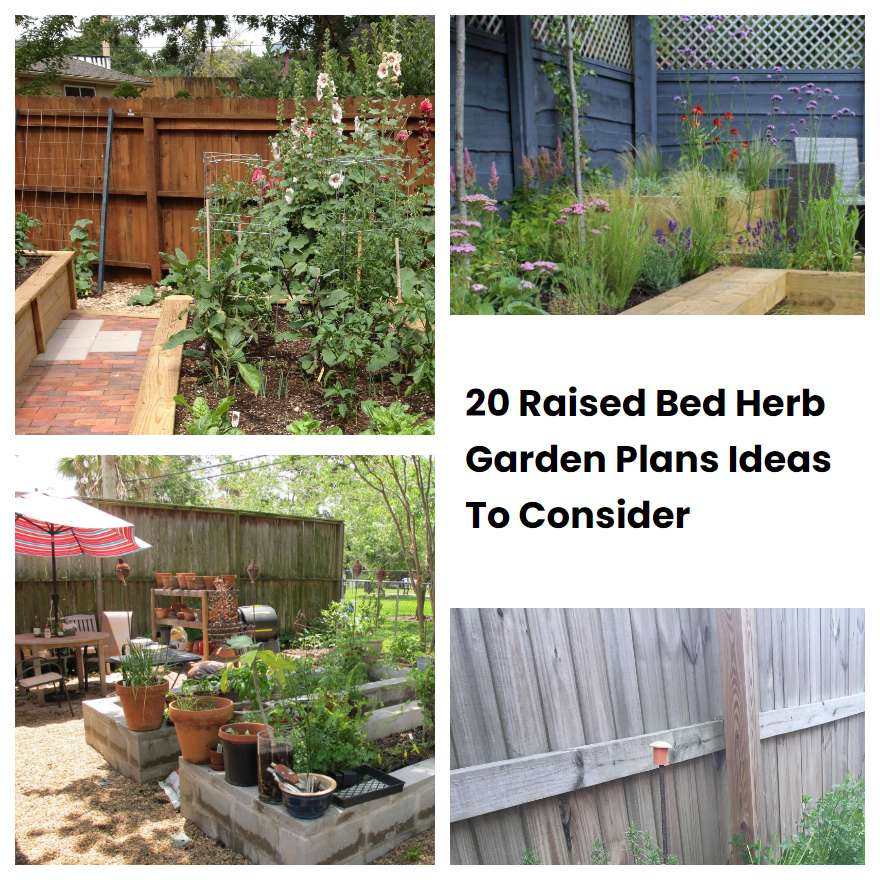 20 Raised Bed Herb Garden Plans Ideas To Consider 