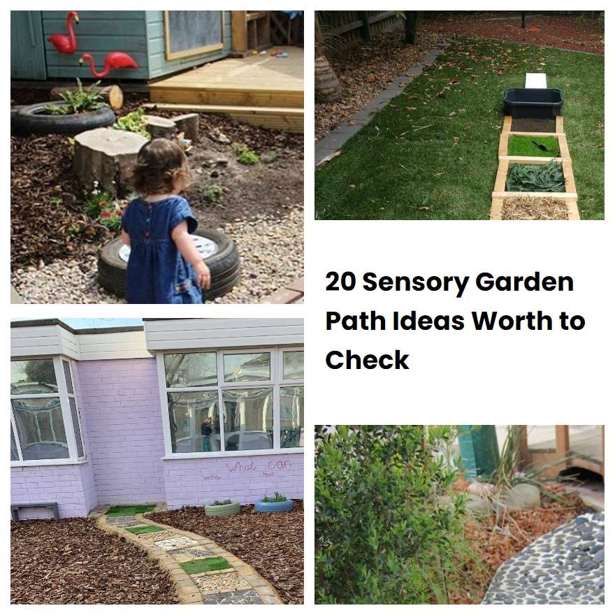 20 Sensory Garden Path Ideas Worth to Check | SharonSable