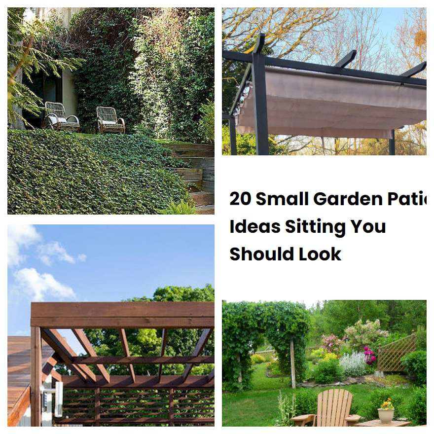 20 Small Garden Patio Ideas Sitting You Should Look 