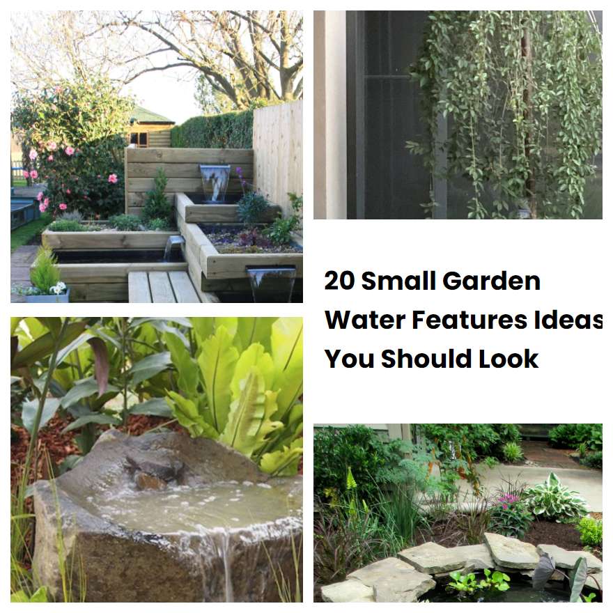 20 Small Garden Water Features Ideas You Should Look | SharonSable