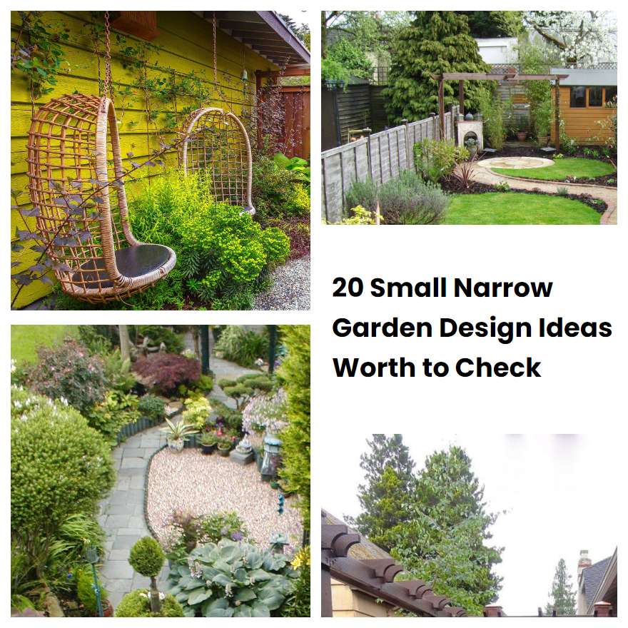 20 Small Narrow Garden Design Ideas Worth To Check 