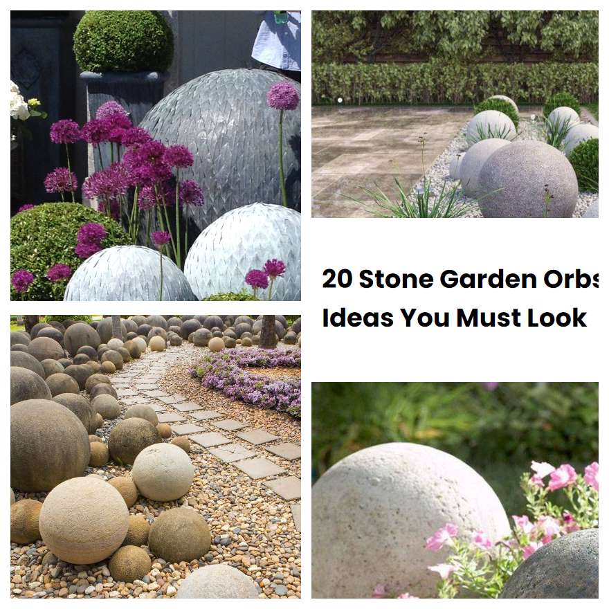 20 Stone Garden Orbs Ideas You Must Look | SharonSable