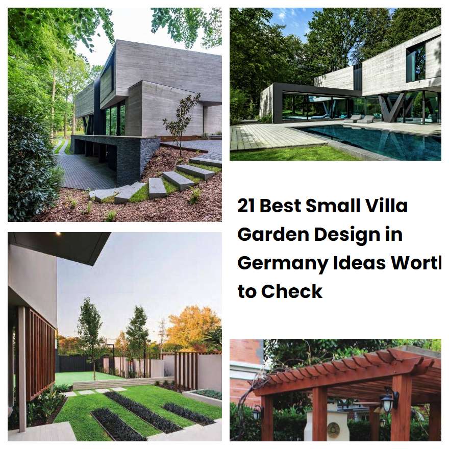 21 Best Small Villa Garden Design in Germany Ideas Worth to Check ...