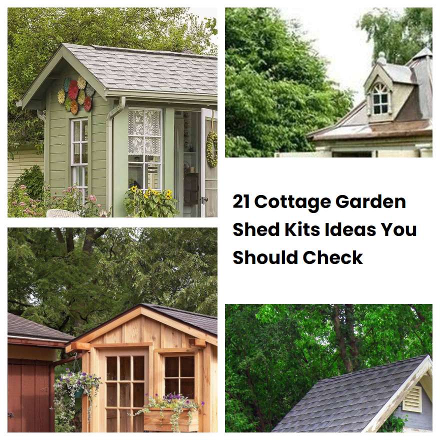 21 Cottage Garden Shed Kits Ideas You Should Check | SharonSable