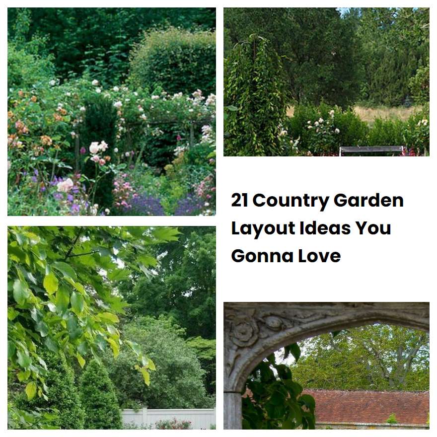 Country Garden Layout Ideas