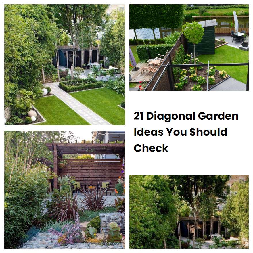 Diagonal Garden Ideas You Should Check SharonSable