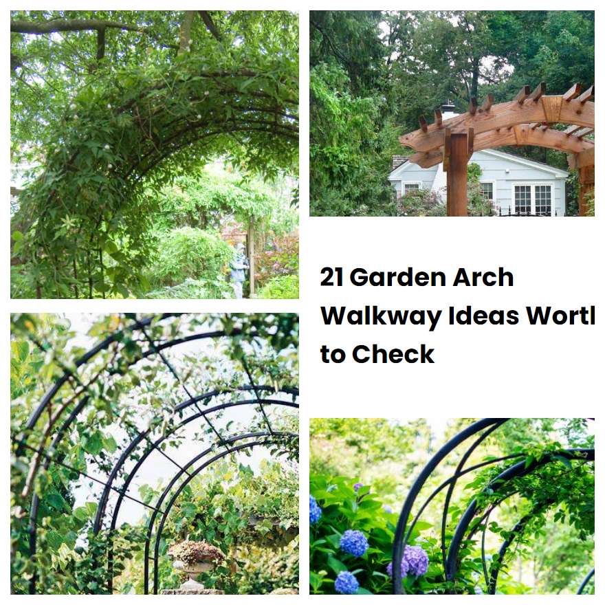 21 Garden Arch Walkway Ideas Worth to Check | SharonSable