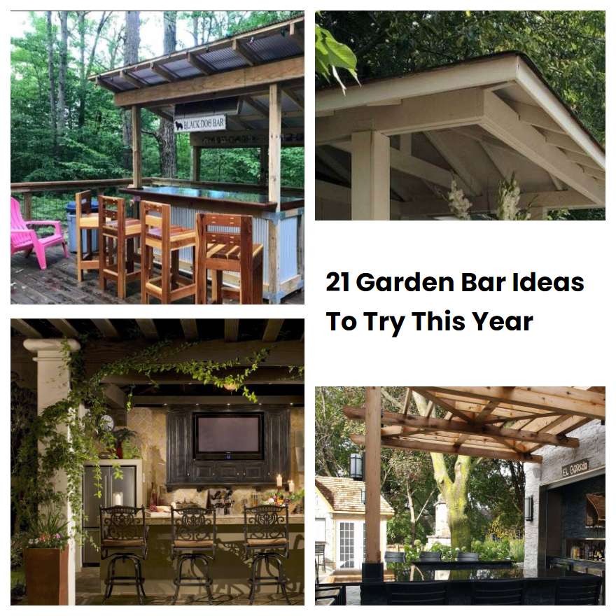 21 Garden Bar Ideas To Try This Year | SharonSable