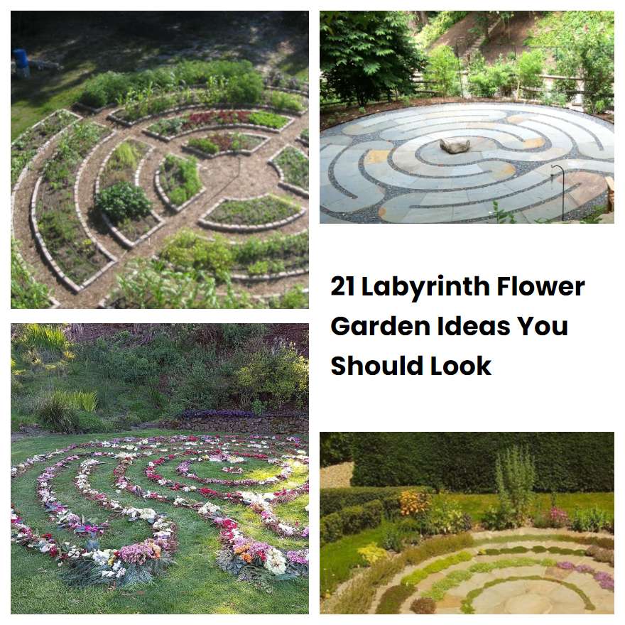 21 Labyrinth Flower Garden Ideas You Should Look 