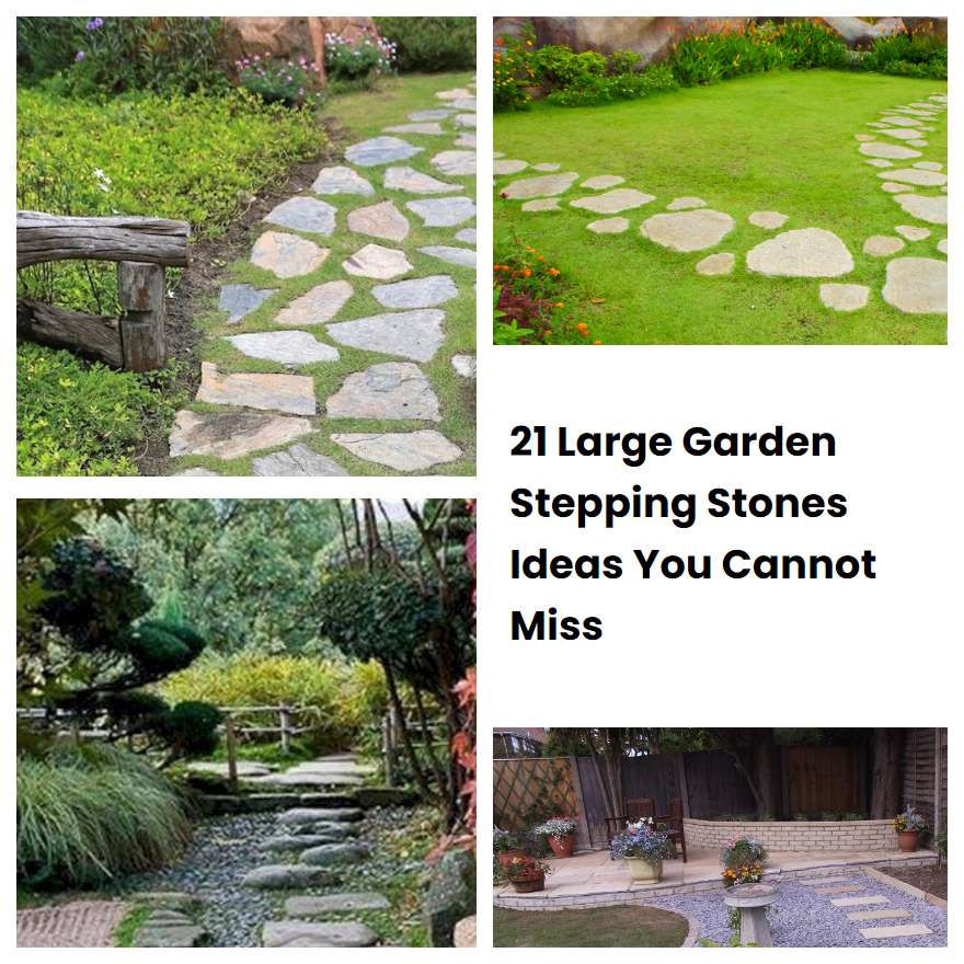 21 Large Garden Stepping Stones Ideas You Cannot Miss | SharonSable