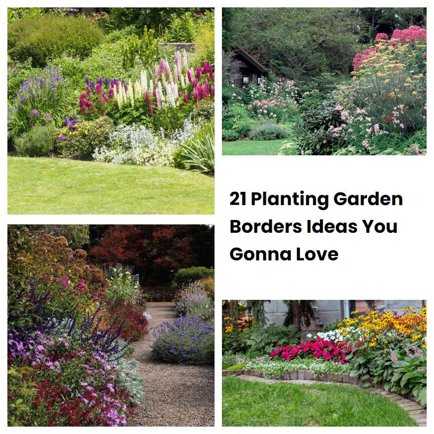 21 Planting Garden Borders Ideas You Gonna Love | SharonSable