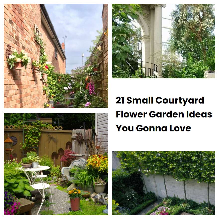 21 Small Courtyard Flower Garden Ideas You Gonna Love Sharonsable