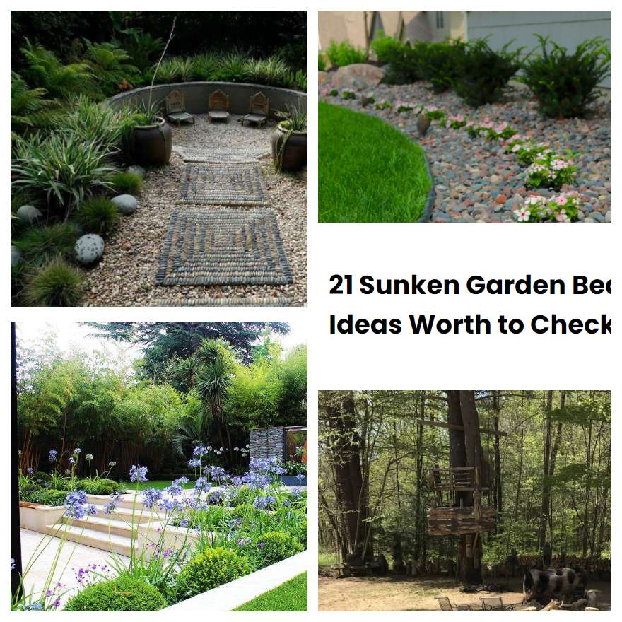 21 Sunken Garden Bed Ideas Worth to Check | SharonSable