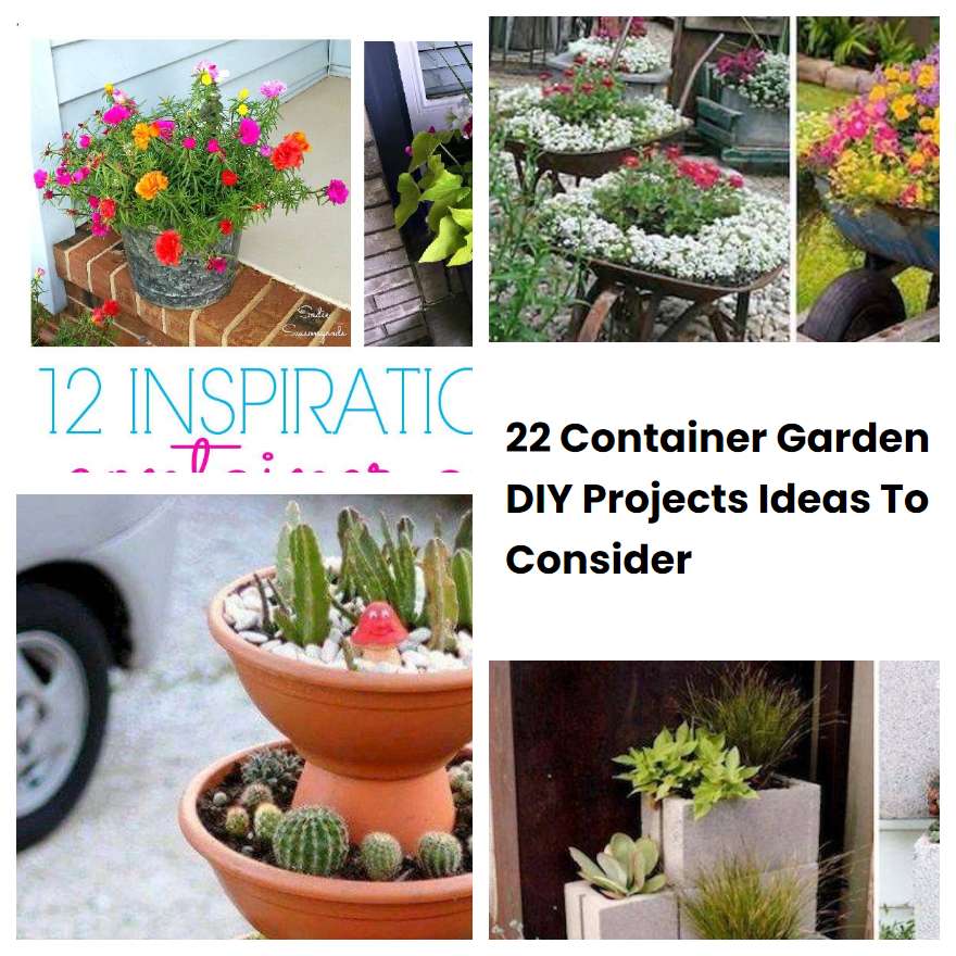 22 Container Garden DIY Projects Ideas To Consider | SharonSable