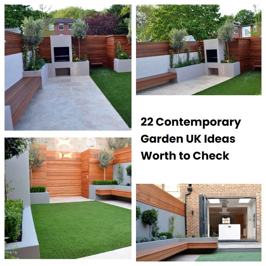 22 Contemporary Garden UK Ideas Worth to Check | SharonSable