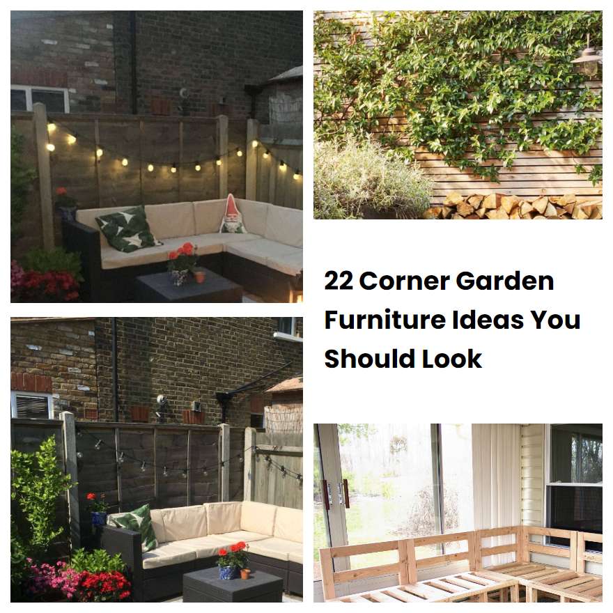 22 Corner Garden Furniture Ideas You Should Look SharonSable