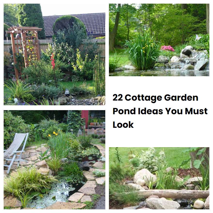 22 Cottage Garden Pond Ideas You Must Look | SharonSable