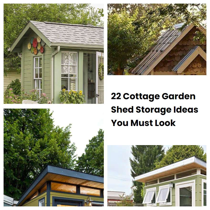 22 Cottage Garden Shed Storage Ideas You Must Look 