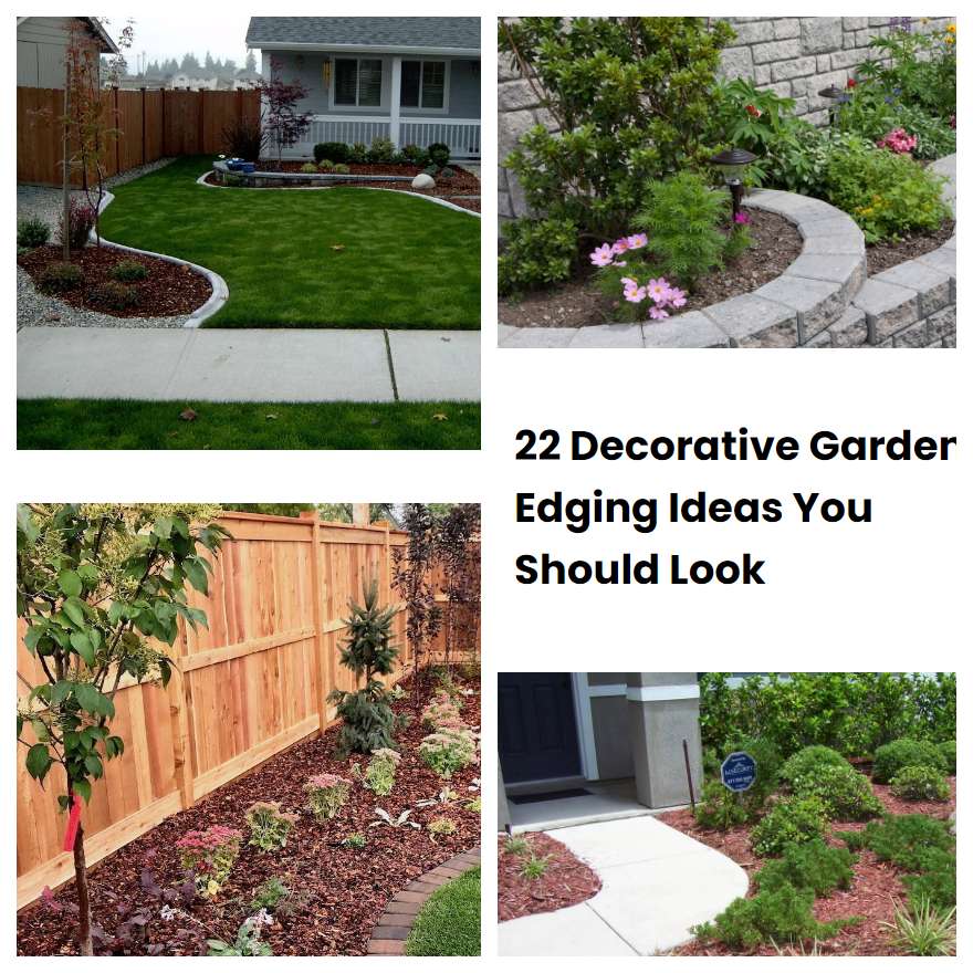 22 Decorative Garden Edging Ideas You Should Look | SharonSable