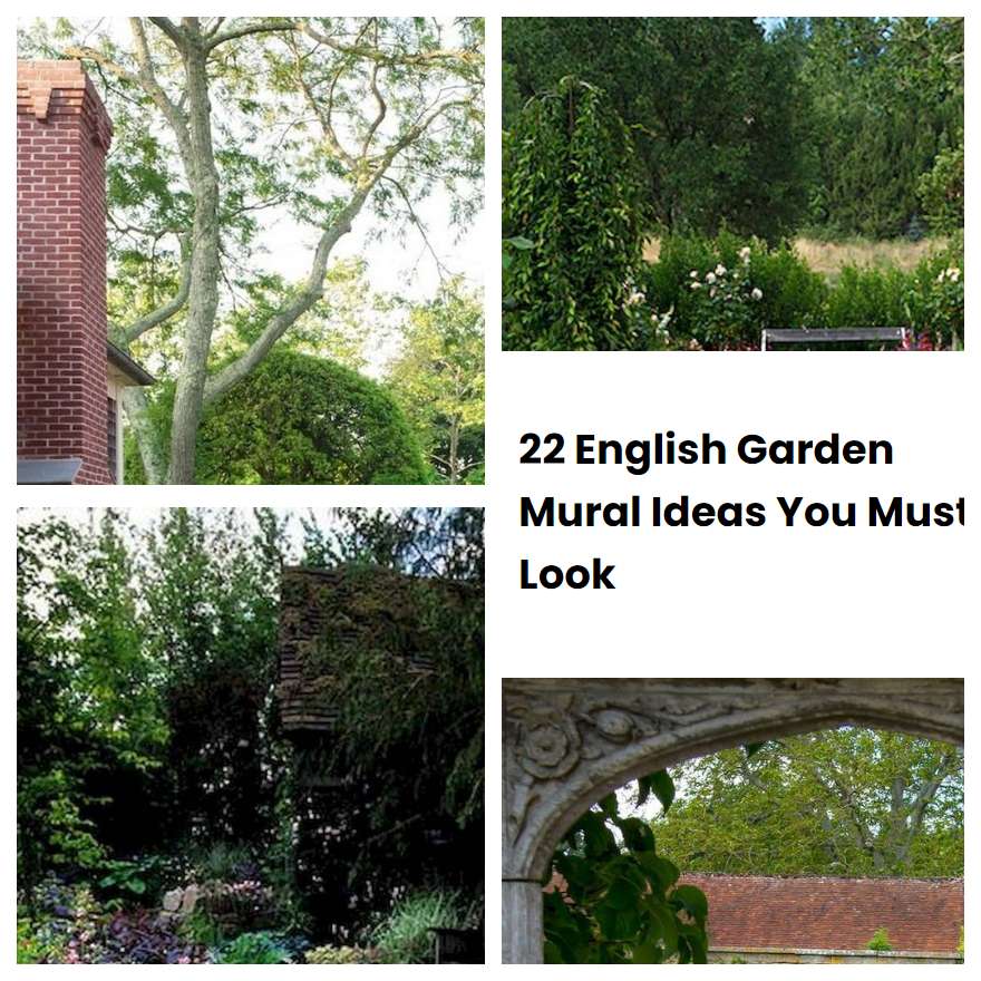 22 English Garden Mural Ideas You Must Look