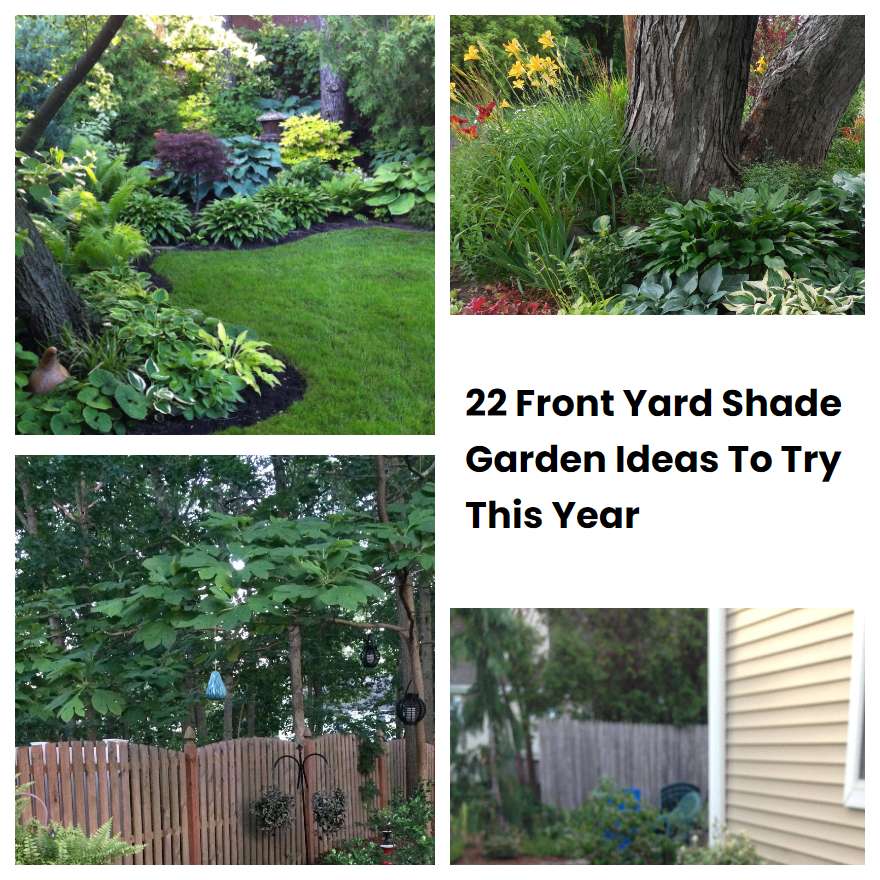 22 Front Yard Shade Garden Ideas To Try This Year | SharonSable