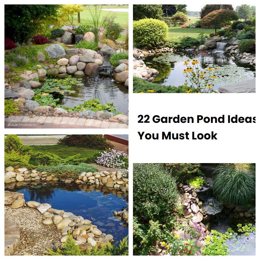 22 Garden Pond Ideas You Must Look | SharonSable