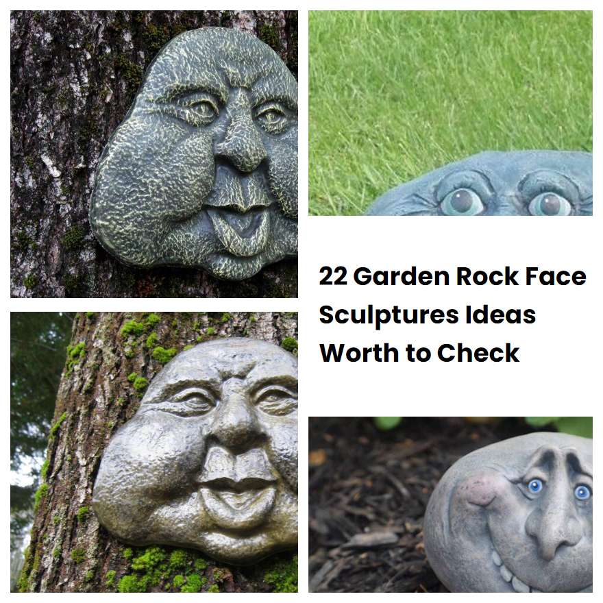 22 Garden Rock Face Sculptures Ideas Worth To Check Sharonsable