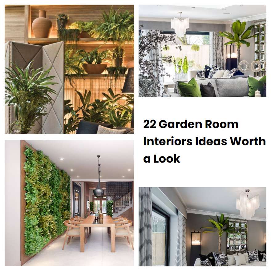 22 Garden Room Interiors Ideas Worth a Look | SharonSable