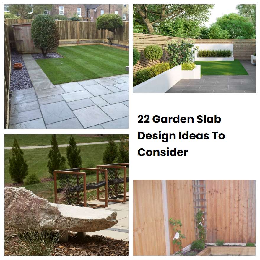 22 Garden Slab Design Ideas To Consider | SharonSable