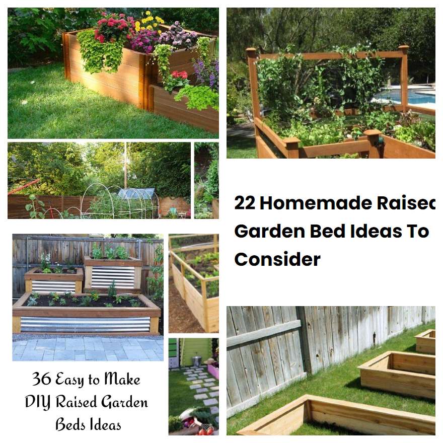 22 Homemade Raised Garden Bed Ideas To Consider | SharonSable