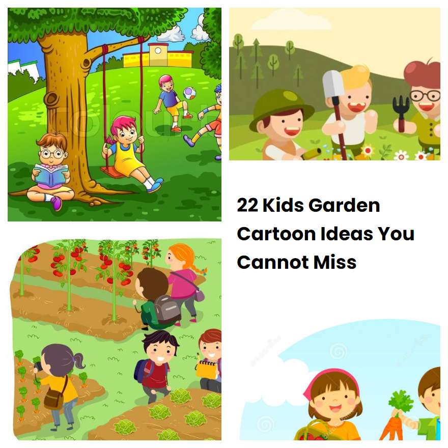 22-kids-garden-cartoon-ideas-you-cannot-miss-sharonsable