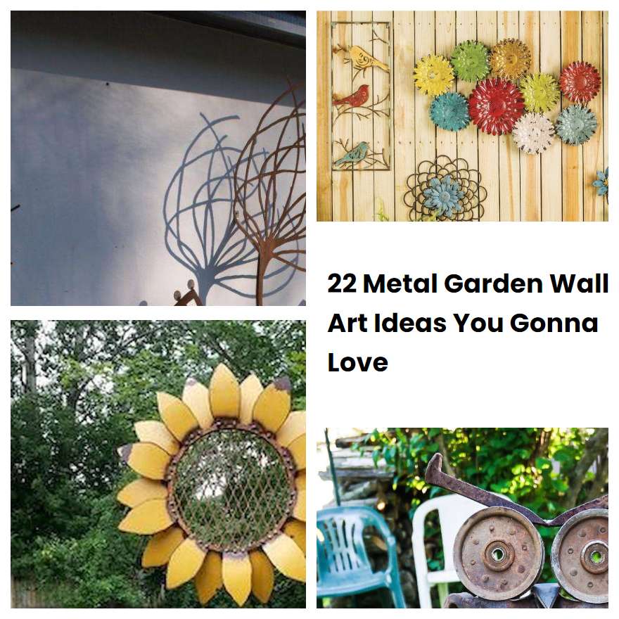 Metal Garden Wall Art Ideas