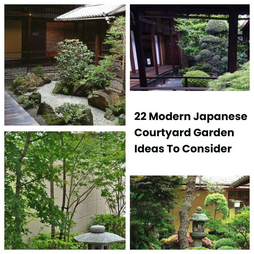 22 Modern Japanese Courtyard Garden Ideas To Consider | SharonSable