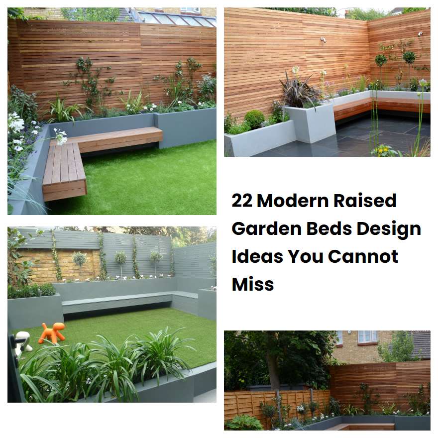 22 Modern Raised Garden Beds Design Ideas You Cannot Miss | SharonSable