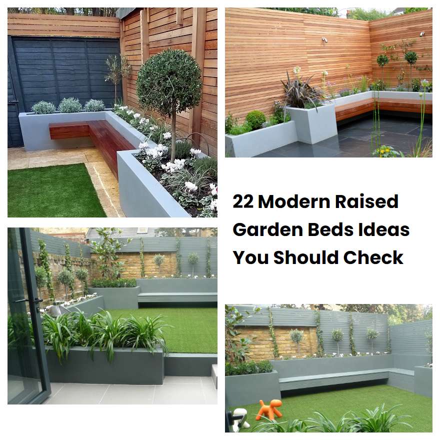 22 Modern Raised Garden Beds Ideas You Should Check | SharonSable