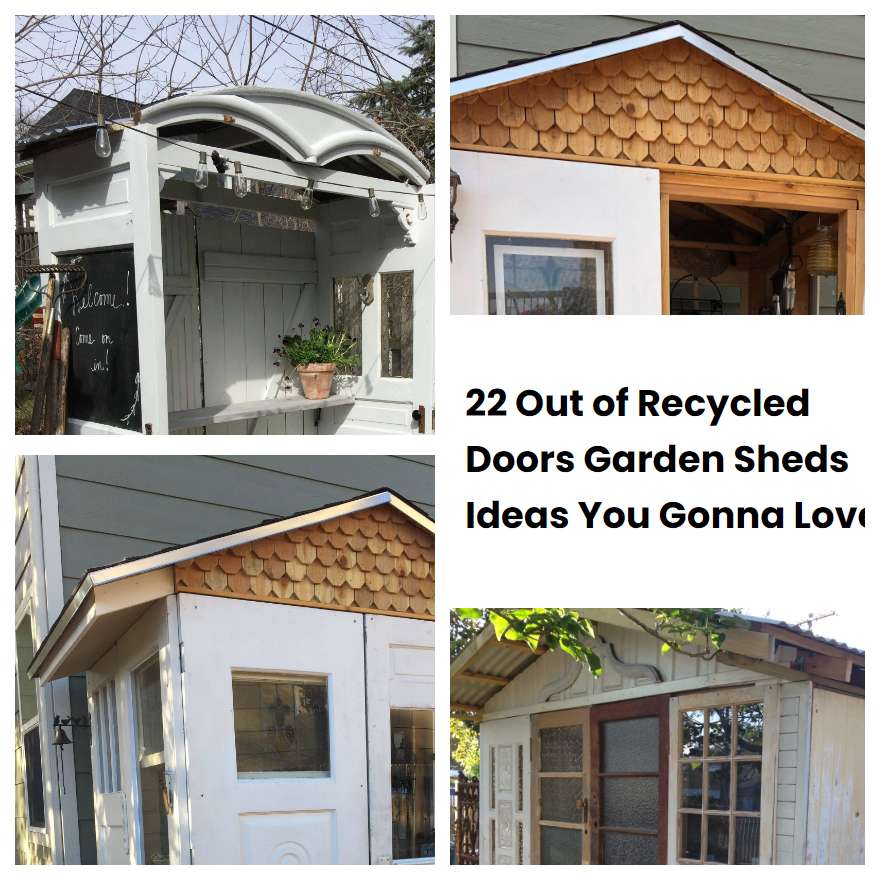 22 Out of Recycled Doors Garden Sheds Ideas You Gonna Love