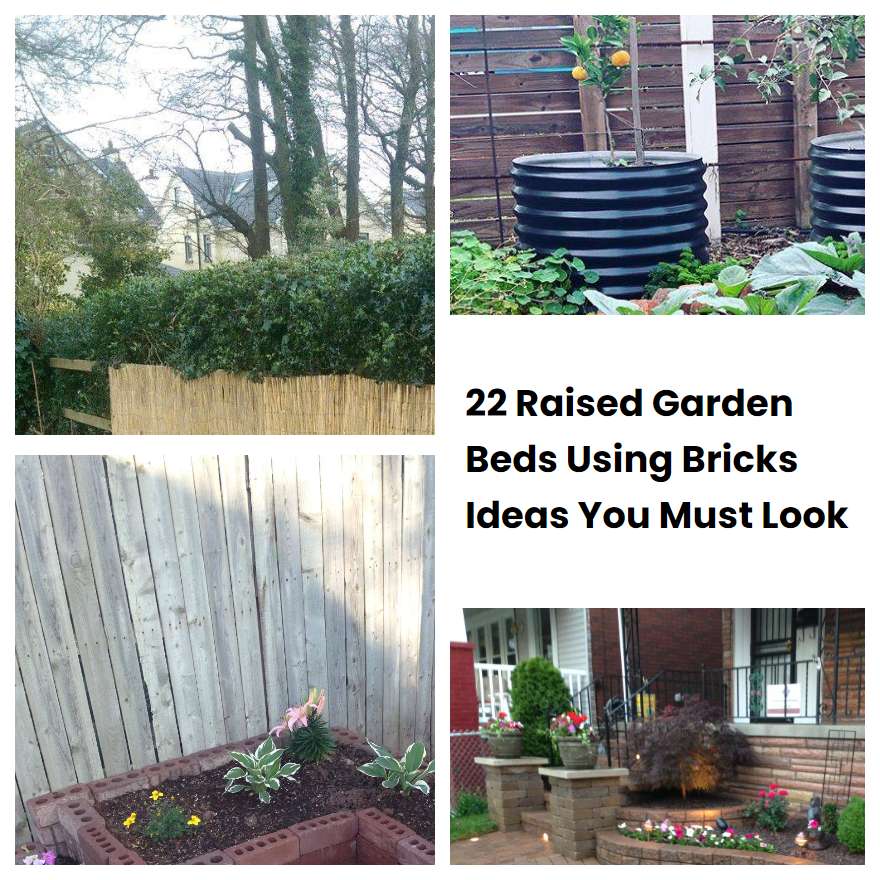 22 Raised Garden Beds Using Bricks Ideas You Must Look | SharonSable