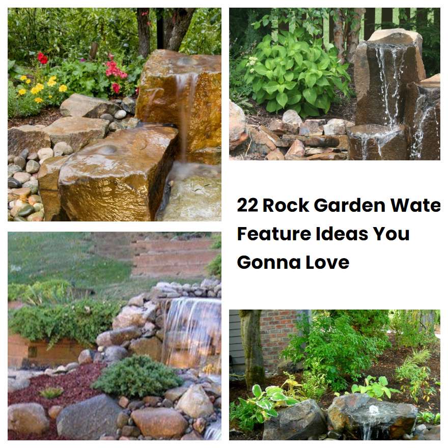 22 Rock Garden Water Feature Ideas You Gonna Love Sharonsable