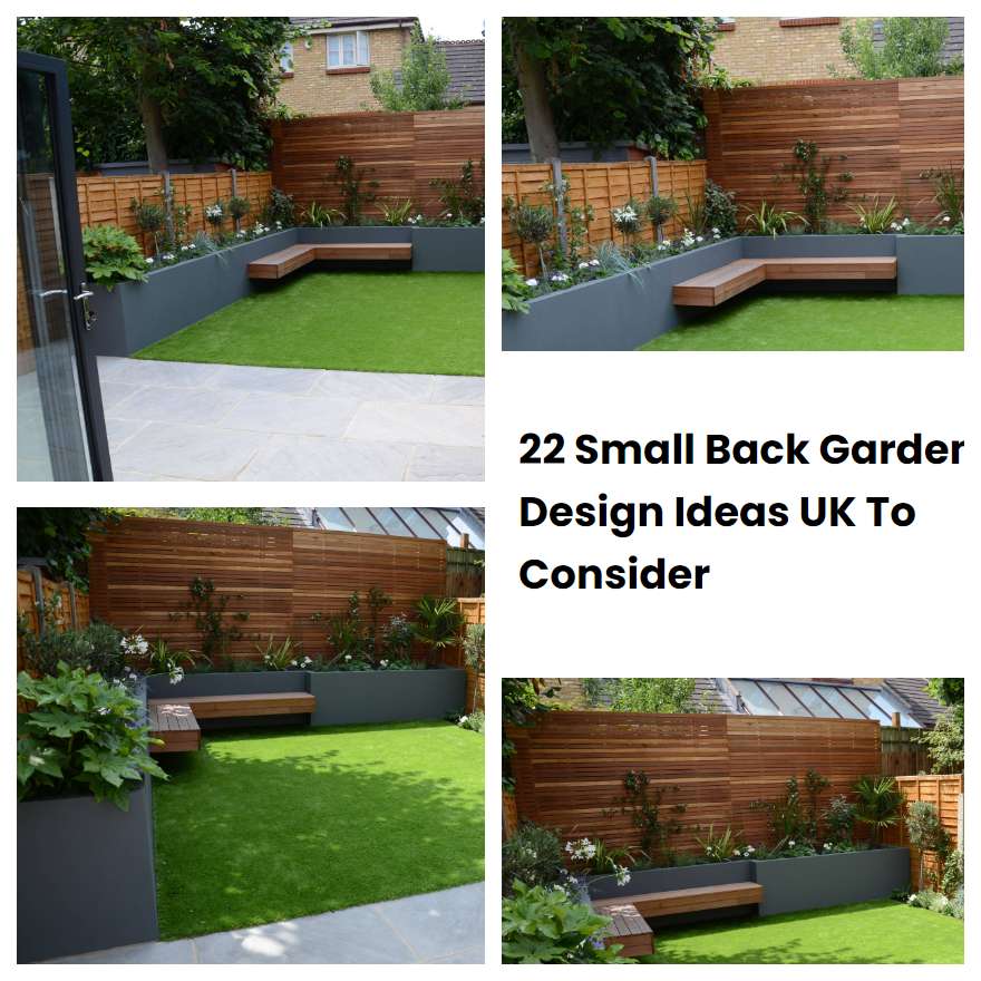 22 Small Back Garden Design Ideas UK To Consider | SharonSable