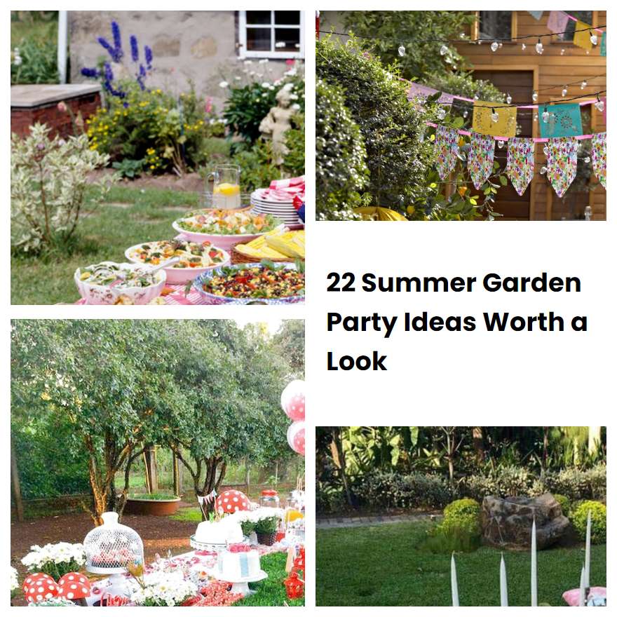 22 Summer Garden Party Ideas Worth a Look | SharonSable