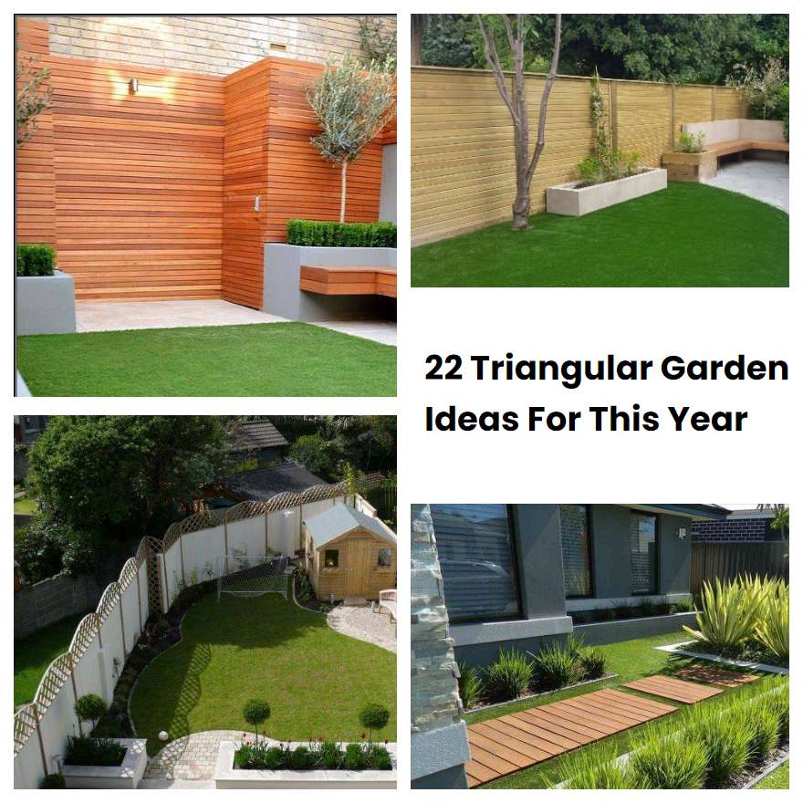 22 Triangular Garden Ideas For This Year | SharonSable