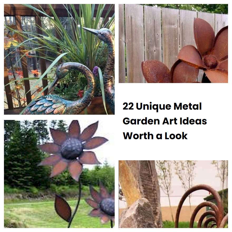 22 Unique Metal Garden Art Ideas Worth a Look | SharonSable