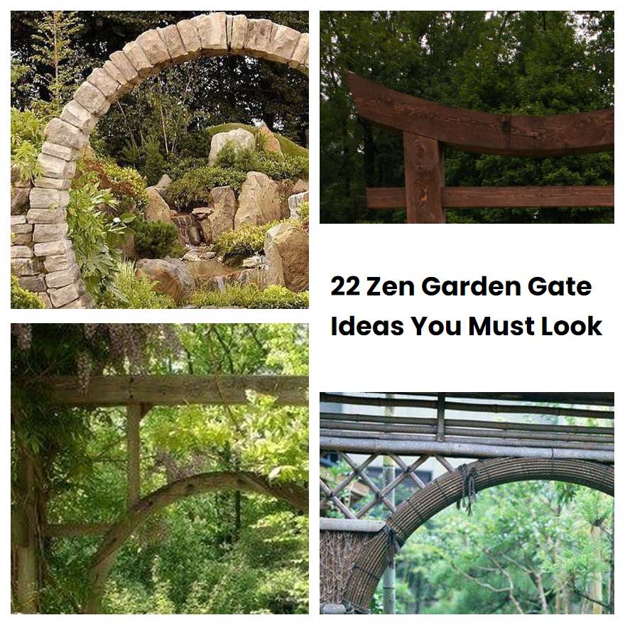 22 Zen Garden Gate Ideas You Must Look | SharonSable