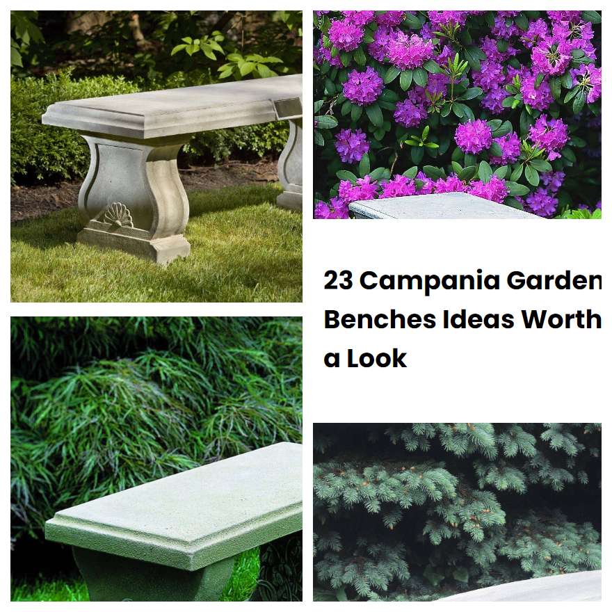 23 Campania Garden Benches Ideas Worth a Look