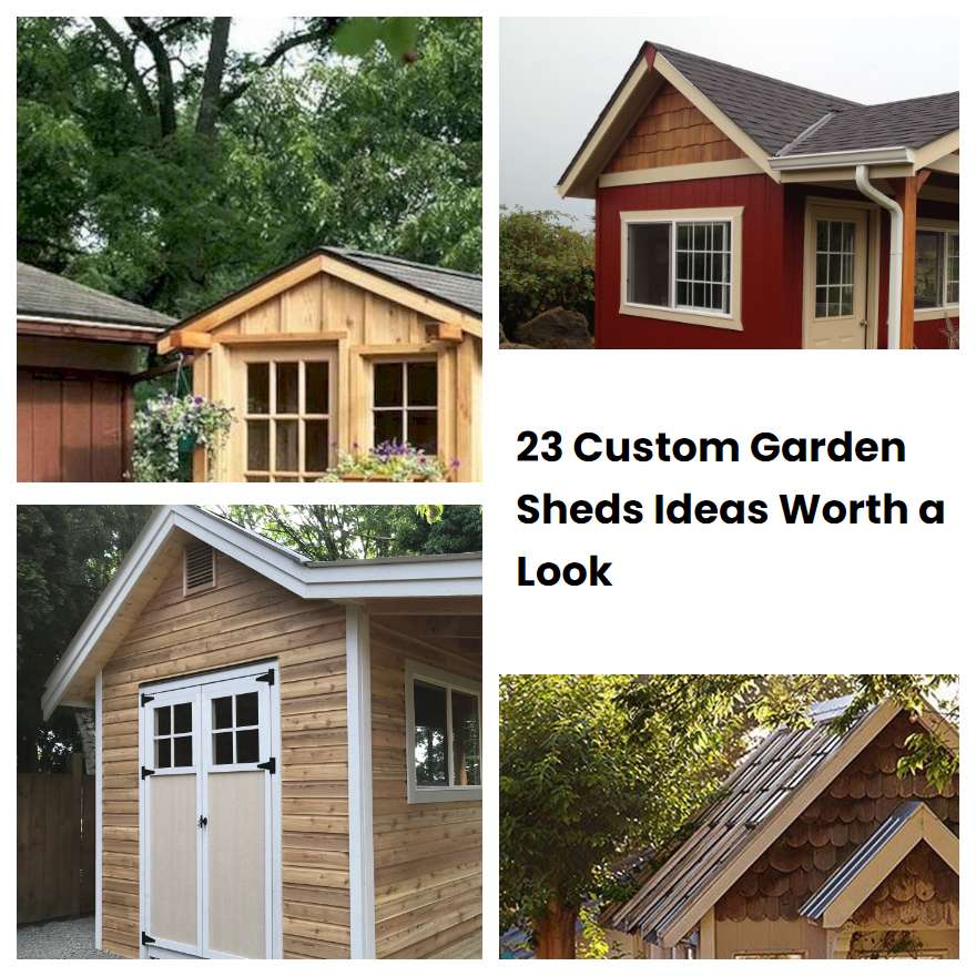 23 Custom Garden Sheds Ideas Worth A Look | SharonSable