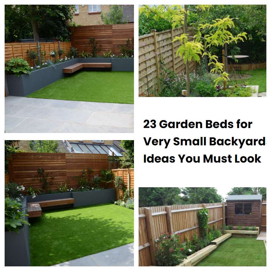 23 Garden Beds for Very Small Backyards Ideas You Must Look | SharonSable