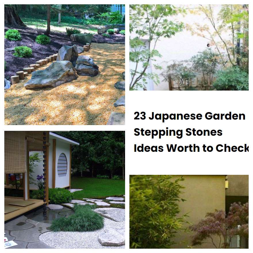 23 Japanese Garden Stepping Stones Ideas Worth to Check | SharonSable