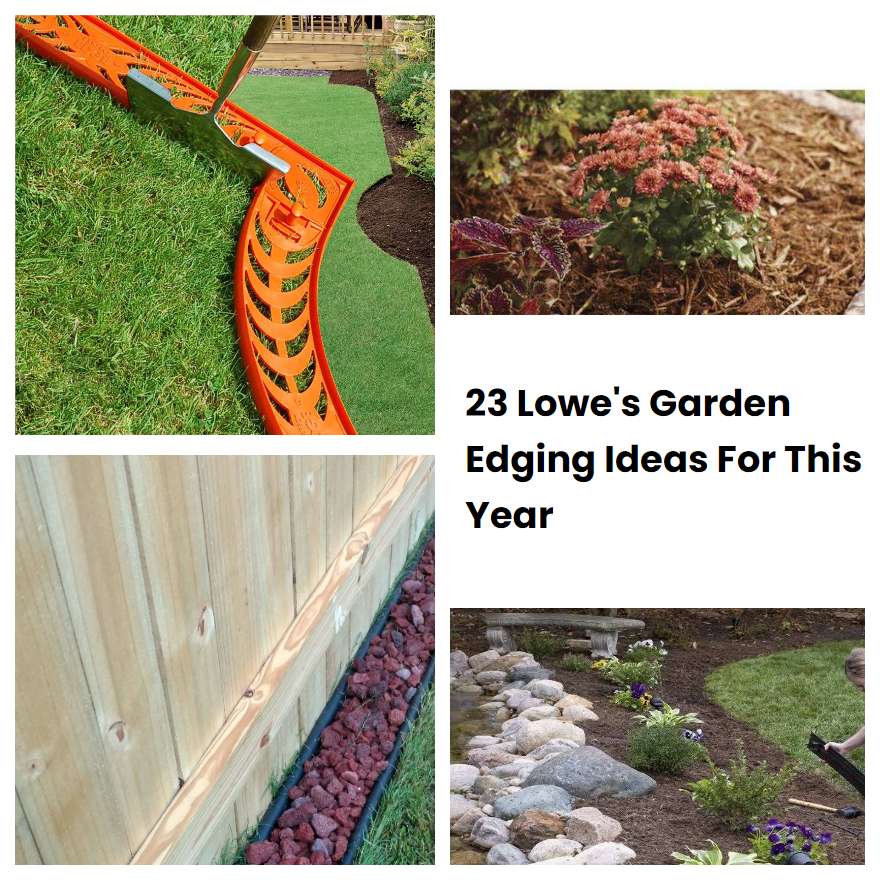 23 Lowe's Garden Edging Ideas For This Year