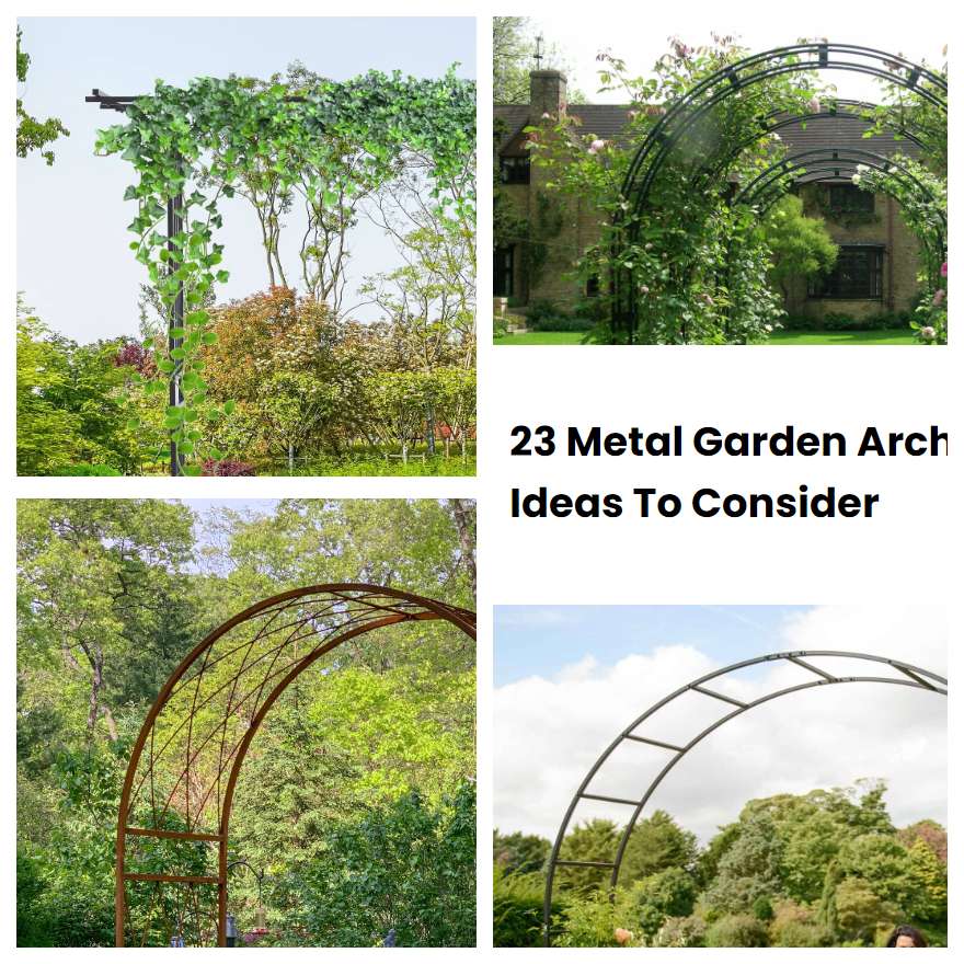 23 Metal Garden Arch Ideas To Consider Sharonsable 0961